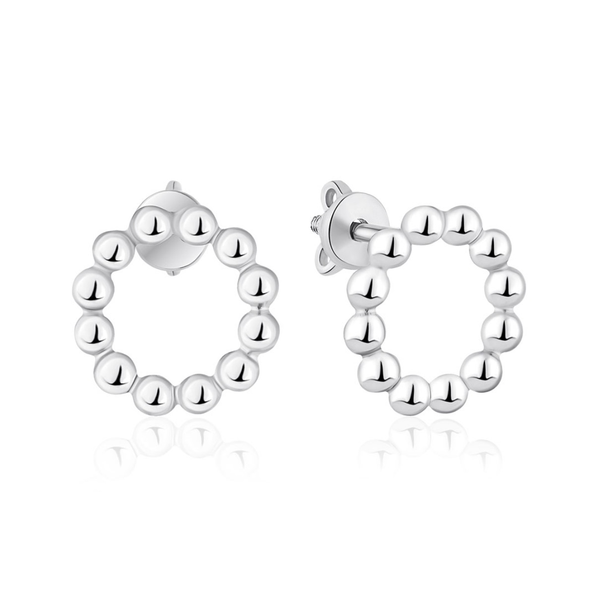 Сережки-пусети "Кульки" – обкладинка - купуйте на Chuttyevo!