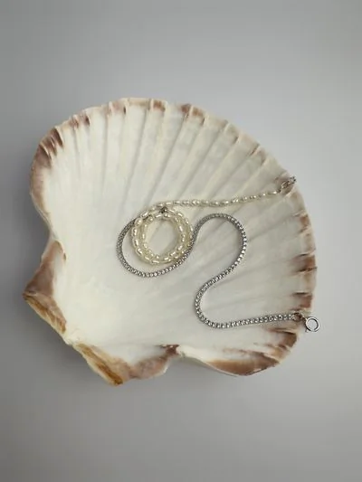 Чокер "Перли з фіанітами" – обкладинка - купуйте на Chuttyevo!