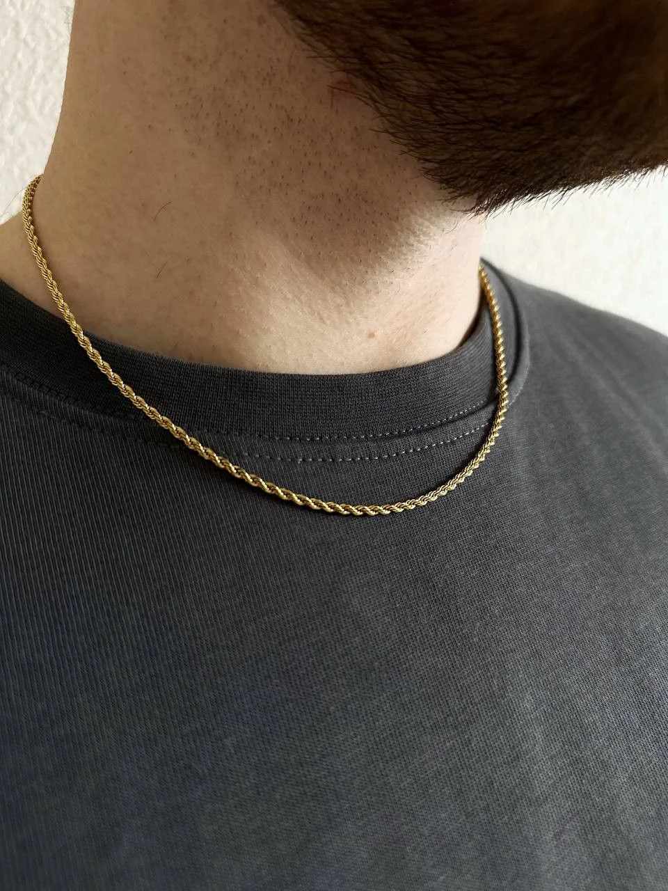 "Ланцюжок Кручений позолота" 2,5мм 50см – обкладинка - купуйте на Chuttyevo!