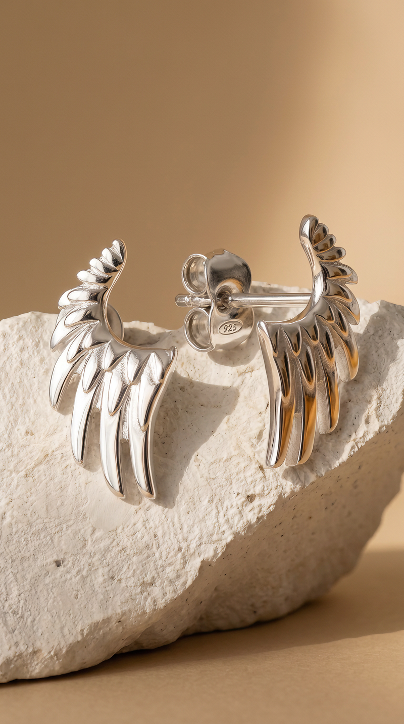 Сережки "Angel wings" – обкладинка - купуйте на Chuttyevo!