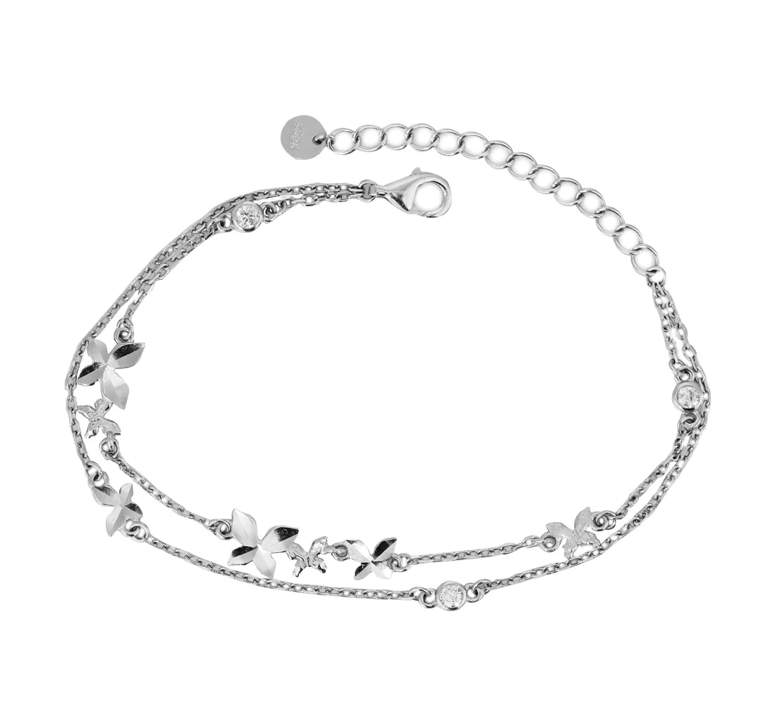 Браслет подвійний "Метелики" – обкладинка - купуйте на Chuttyevo!