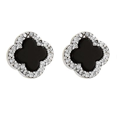 Сережки "Чорна конюшина" – обкладинка - купуйте на Chuttyevo!