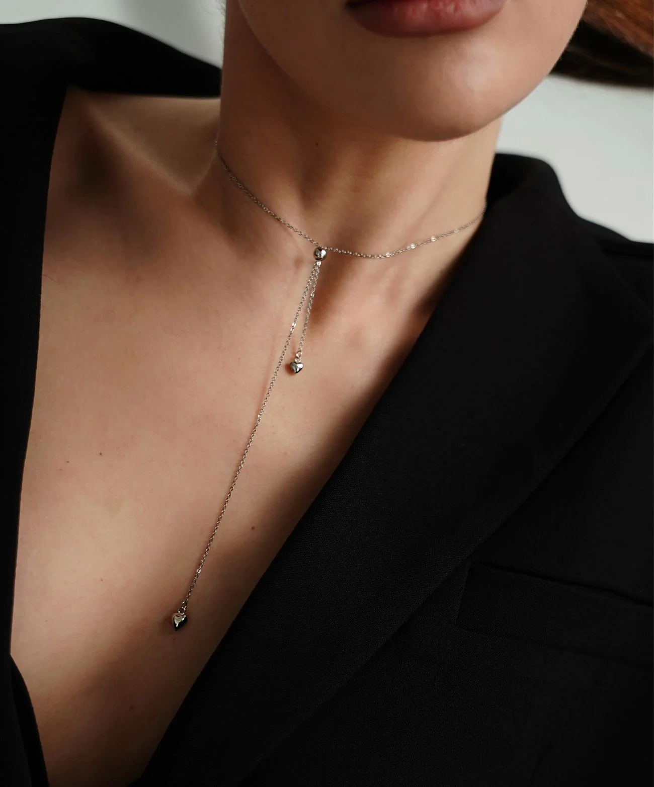 Ланцюжок "Два сердечка" регулюючий – обкладинка - купуйте на Chuttyevo!