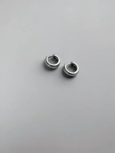 Сережки "Базові кільця" – обкладинка - купуйте на Chuttyevo!