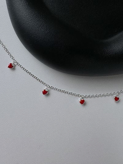 Браслет "Червоні серденька" – обкладинка - купуйте на Chuttyevo!