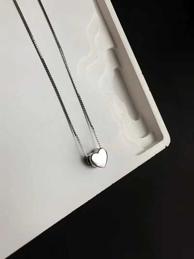 Ланцюжок "Сердечко об'ємне" – обкладинка - купуйте на Chuttyevo!