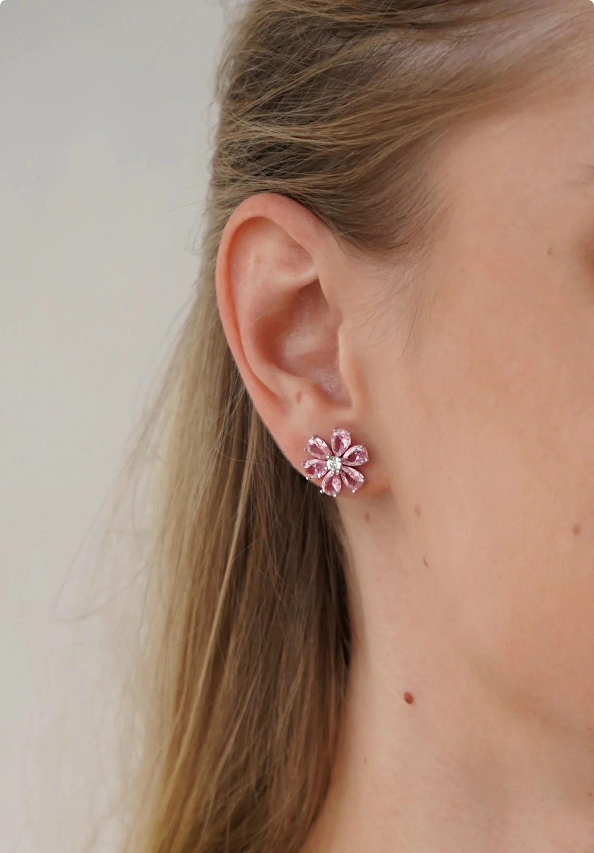 Сережки "Квіти" – обкладинка - купуйте на Chuttyevo!