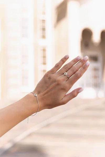 Браслет з квіткою "Маргаритка" – обкладинка - купуйте на Chuttyevo!