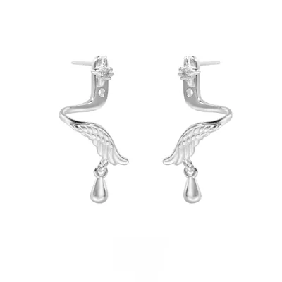 Сережки-джекети "Крила" – обкладинка - купуйте на Chuttyevo!