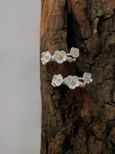 Сережки "Cherry blossom" – обкладинка - купуйте на Chuttyevo!