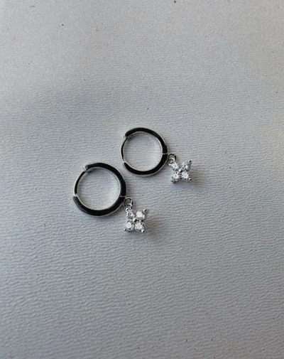 Сережки "Чотирилисник" – обкладинка - купуйте на Chuttyevo!