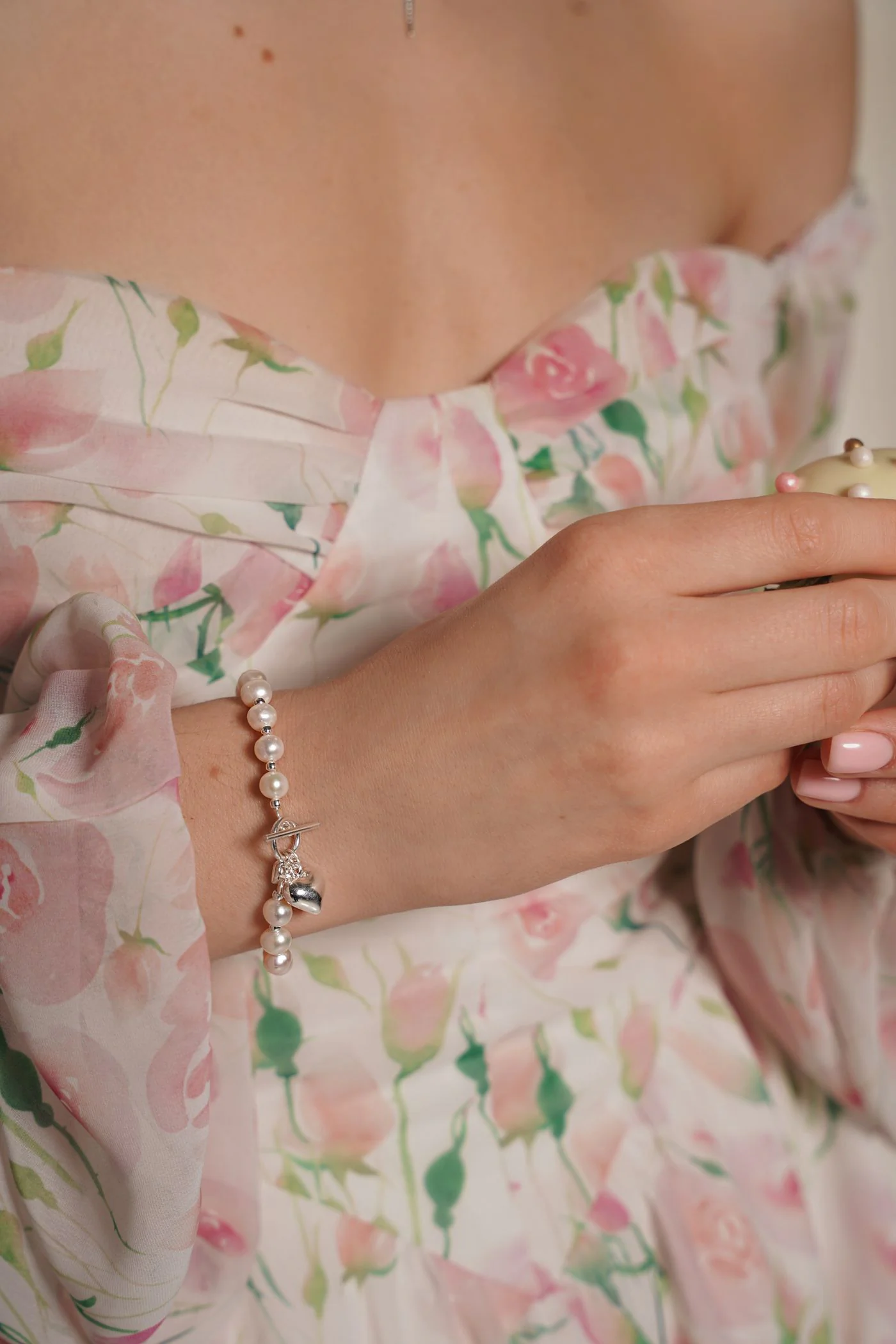 Браслет з перлинами та кульками "Luck" – обкладинка - купуйте на Chuttyevo!