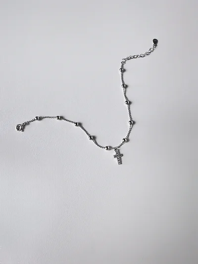 Браслет "Хрестик з кульками" – обкладинка - купуйте на Chuttyevo!