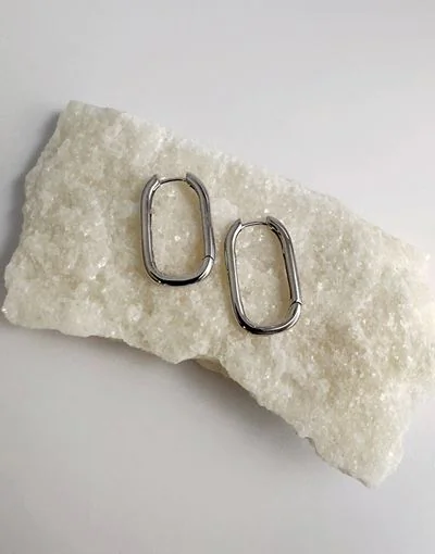 Сережки глянцеві масивні – обкладинка - купуйте на Chuttyevo!