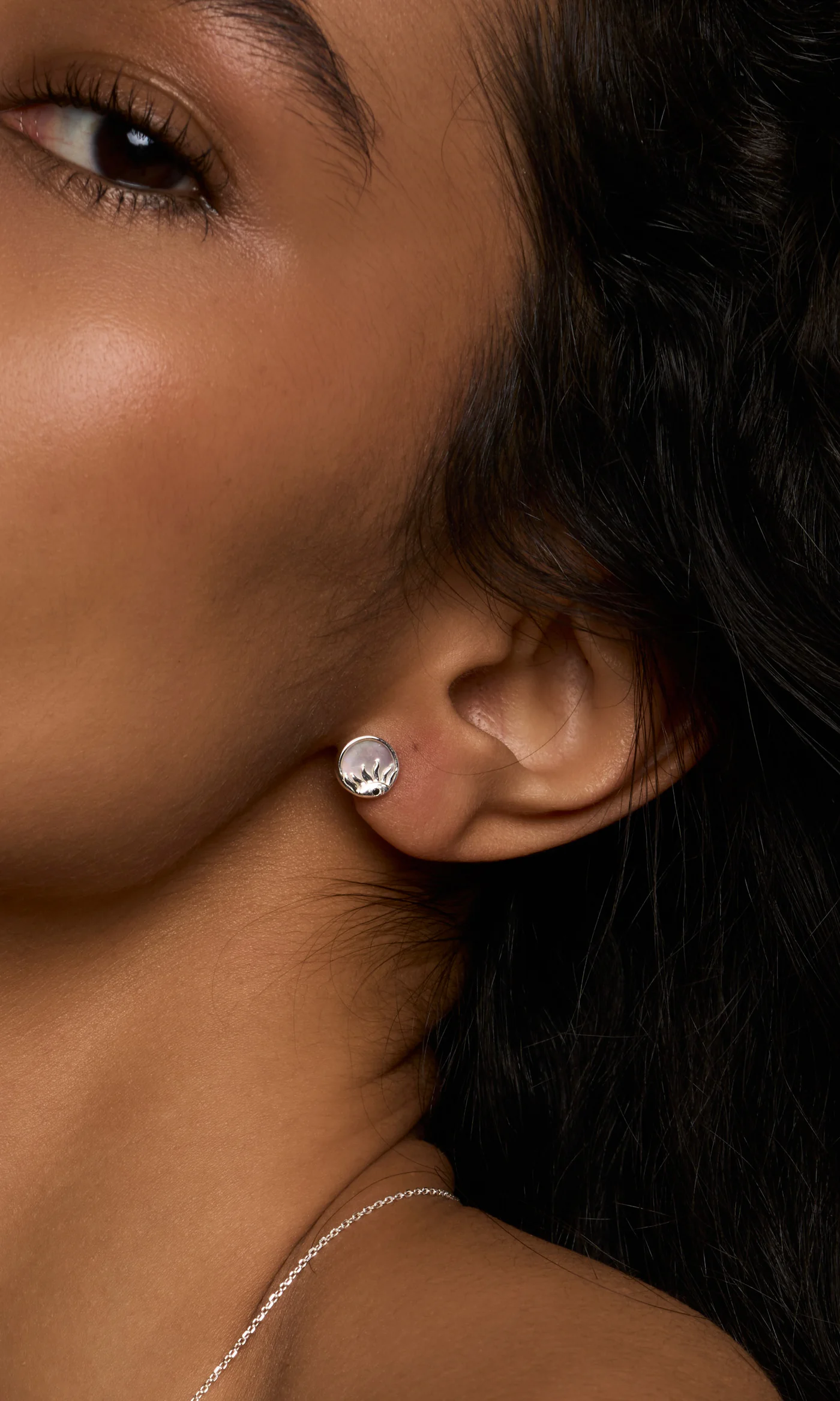 Сережки з перламутром "Sunbeams" – обкладинка - купуйте на Chuttyevo!