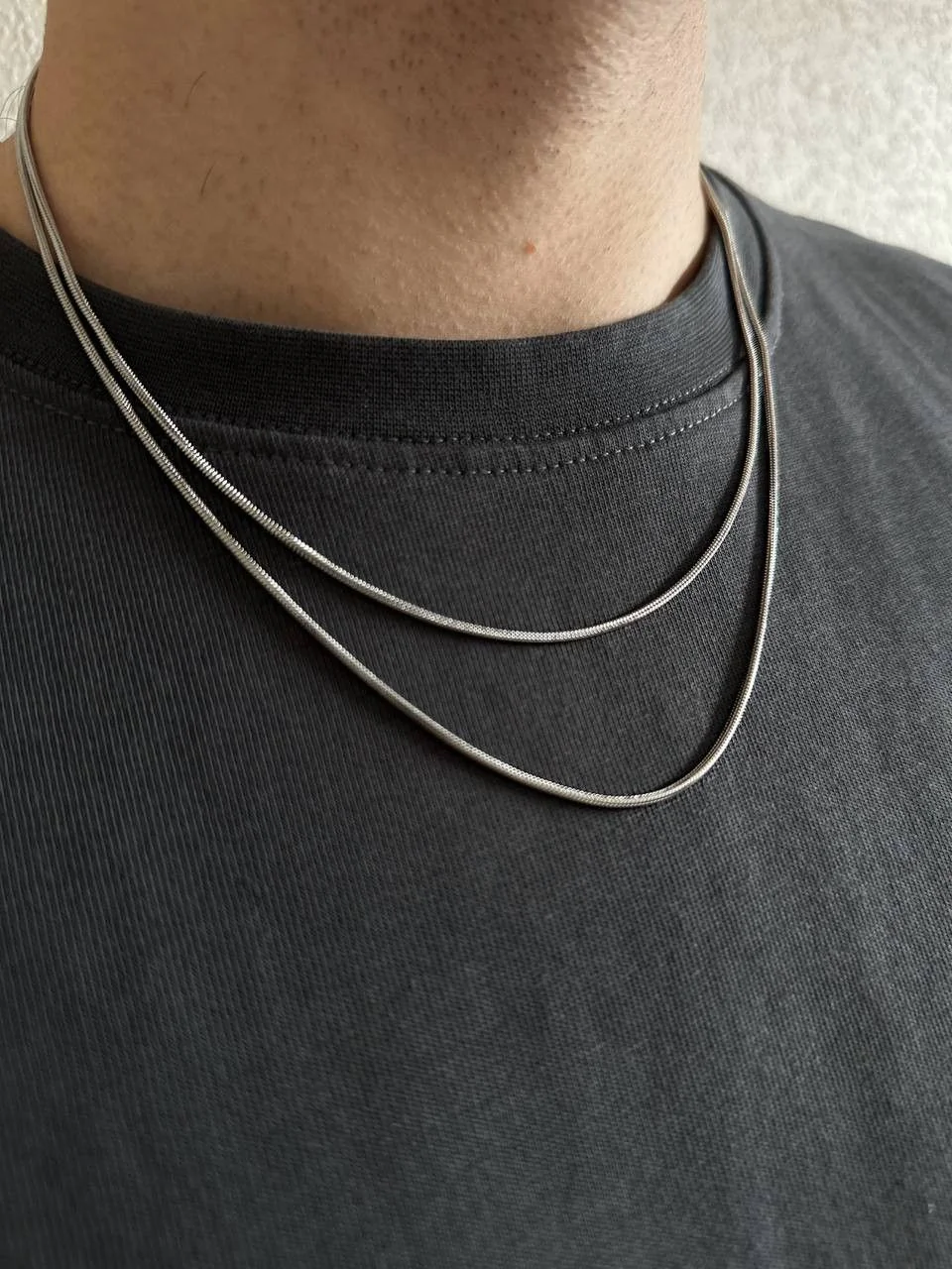 Ланцюжок 1,5мм 45мм позолота "Снейк" – обкладинка - купуйте на Chuttyevo!