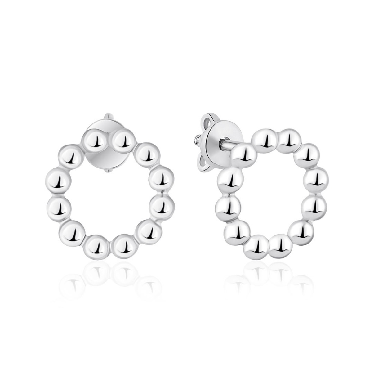 Сережки-пусети "Кульки" – обкладинка - купуйте на Chuttyevo!