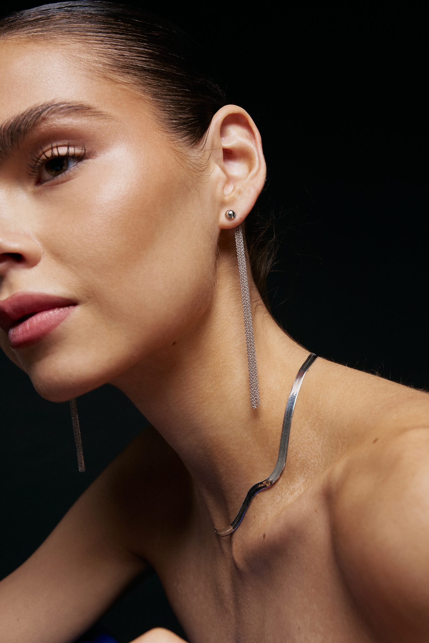 Сережки "Waterfall" зі з'ємними китицями – обкладинка - купуйте на Chuttyevo!