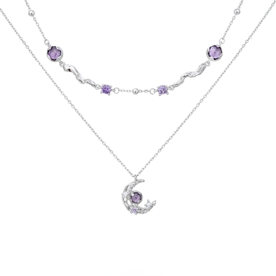 Ланцюжок подвійний "Violet moon" – обкладинка - купуйте на Chuttyevo!