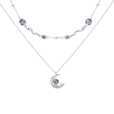 Ланцюжок подвійний "Violet moon" – обкладинка - купуйте на Chuttyevo!
