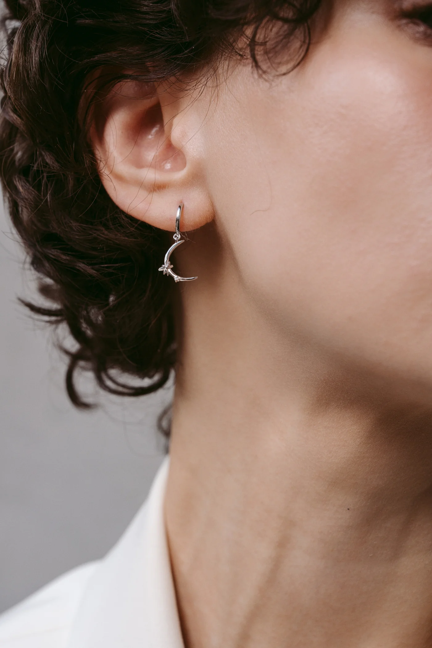 Сережки "Срібна ніч" – обкладинка - купуйте на Chuttyevo!