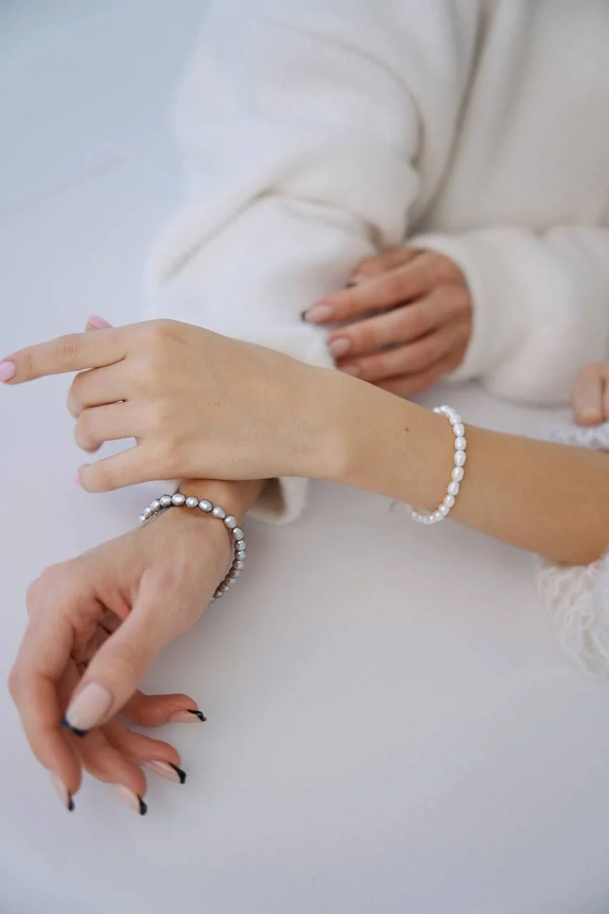 Браслет з перлами "Білий Рис" – обкладинка - купуйте на Chuttyevo!